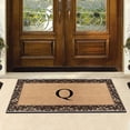thumbnail image 5 of A1HC Natural Coir and Rubber Paisley Monogrammed Doormat, 30"x60", Heavy Duty Outdoor Front Door Mat, Durable Easy-Clean Bronze Rug, 5 of 6