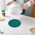 thumbnail image 7 of Verdsylv Silicone Circular Insulation Mat – A Heat-Resistant Pot Mat for Your Dining Table with a Non-Slip Surface that is Easy to Clean,7.87", 7 of 7
