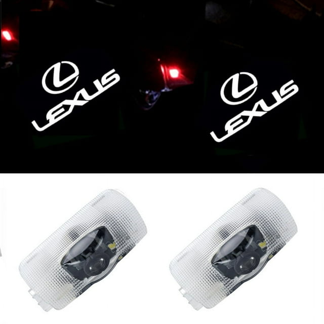 For Lexus Welcome Lights Lexus LS RX ES IS LX Lexus Door Projection Ambient Lights (2 Pack)