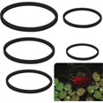 thumbnail image 1 of anillos flotantes de espuma para plantas de acuario, anillos de alimentación para peces, color canela., 1 of 5