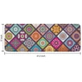 thumbnail image 7 of Multicolor Ethnic Mandala Pattern Kitchen Rug Mat,Kitchen Runner Rugs Non Skid Washable,Decorative Kitchen Floor Mats for Kitchen,Sink,Laundry,17"x47.2", 7 of 7