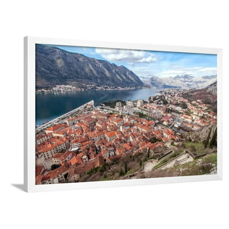 Bay of Kotor, Montenegro. Boka Kotorska. Framed Print Wall Art By (Kotor 2 Best Gear)