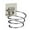 A, variant on Wovilon Hooks Hangers Holders Wall Mounted Hair Dryer Holder Bathroom Shelf Hairdryer Rack Bracket Gracious