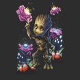 thumbnail image 2 of Women's Marvel Groot Artistic Plants Graphic T-Shirt, 2 of 4
