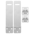 thumbnail image 1 of 2 juegos de cerradura de cerrojo de seguridad de puerta de acero inoxidable para puertas de madera Bisagra de cerradura de seguridad resistente para gabinetes y puertas Cerradura de cerrojo de metal, 1 of 6