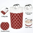 thumbnail image 4 of Chmadoxn Laundry Basket, Laundry Hamper, Collapsible Laundry Baskets, Dirty Clothes Hamper, Waterproof Laundry Basket with Foam Protected Aluminum Handles for College Dorm, Family, 4 of 6