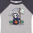 thumbnail image 4 of Inktastic Halloween Trick or Treating Cute Grim Reaper Boys or Girls Baby Bodysuit, 4 of 5