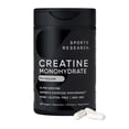 thumbnail image 1 of Cápsulas de monohidrato de creatina Sports Research 5 g 30 porciones, 1 of 8