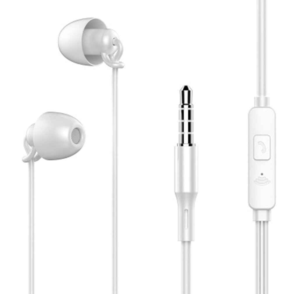 Top Deals Sleep Headphones Hifi Soft Silicone Side Sleep Soundproofing Without Pressure In Ear Mobile Phone Headset With Microphone Walmart Com