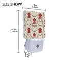 thumbnail image 4 of Cute Line Chicken Night Light 2 Pack LED Nightlight Plug into Wall Dusk to Dawn Sensor Soft White, 4 of 7