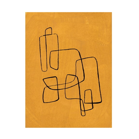 Trademark Fine Art Ejaaz Haniff Banana Maze Canvas Wall Art