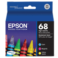 thumbnail image 1 of -Tout Neuf Original EPSON T068220 Cartouche d'Encre / Jet d'Encre Cyan, 1 of 1
