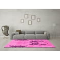 thumbnail image 3 of Ahgly Company Indoor Rectangle Abstract Pink Modern Area Rugs, 5' x 8', 3 of 4