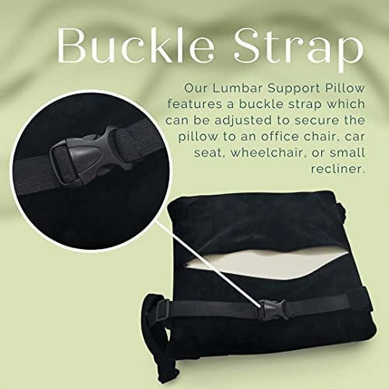 Lumbar Support Pillow for Office Chair for Lower Back Pain - Mini
