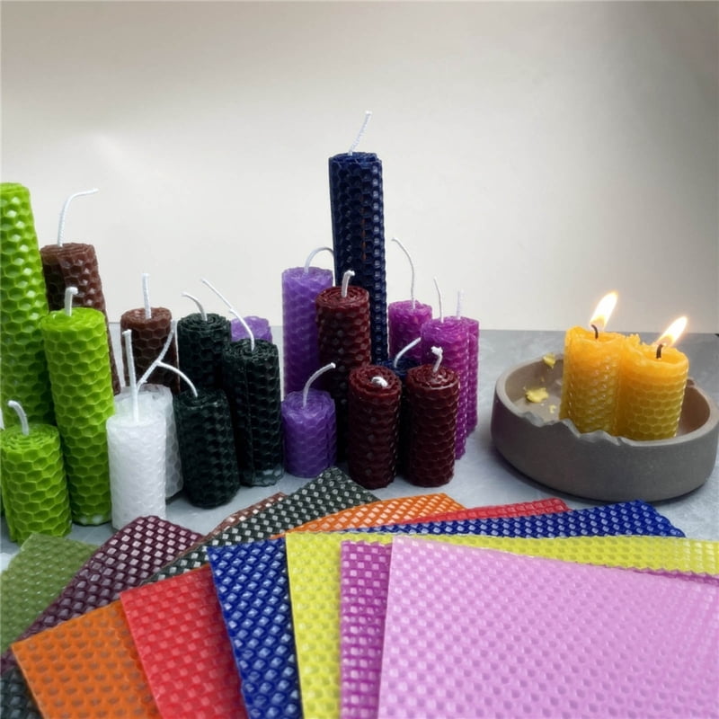 Zecic Wax Sheets DIY Candle Making Supplies for Christmas Candle Home Decor