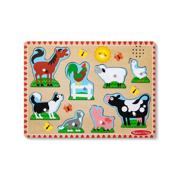 Rompecabezas Melissa & Doug Sonido 8 Piezas