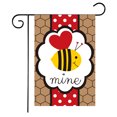 thumbnail image 2 of Dream Lifestyle Bee Festival Day Garden Flag Double Sides Cute Bees Pattern Garden Flags Party Flags DIY Outdoor Yard Home Flag Decoration 12 ×18 Inch, 2 of 8