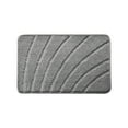 thumbnail image 2 of Alfombra Antideslizante de Poliéster | Alfombra Absorbente | Alfombra de Entrada | Alfombra para Dormitorio | Gris - 60 X 40 Cm - Lavable y Suave Al Tacto, 2 of 6