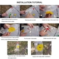 thumbnail image 3 of TRAP CATP CABADOR DE AVA FLEZ FLAR FLYING Insect Funnel Herramienta de control de plagas 10 piezas, 3 of 4