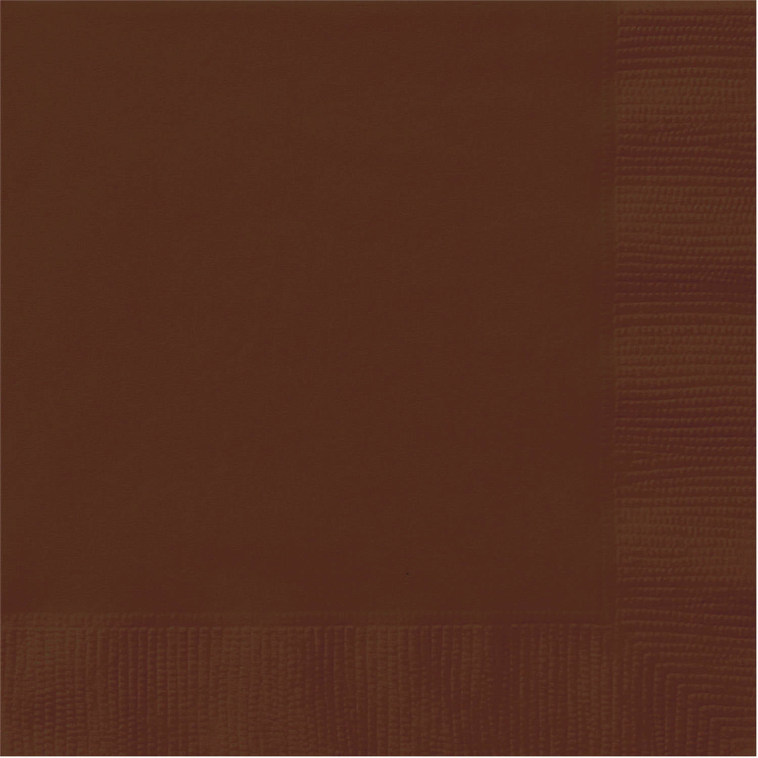 Paper Luncheon Napkins, 6.5 in, Brown, 20ct