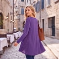 thumbnail image 6 of Womens Lace Tops Dressy Casual Long Sleeve Shirts Flowy Tunic Top Wrinkle Free Blouses for Leggings, 6 of 9