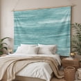 thumbnail image 3 of Duck Green Large Tapestry for Bedroom Wall Hanging Tapestry, Vintage Modern Abstract Art Ombre Ceiling Backdrop Tapestries Poster Blanket Wall Decor for Teens Room Living Room Dorm 100" x 59", 3 of 8