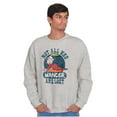 thumbnail image 4 of Not All Who Wander Are Lost Popeye Sweatshirt for Men or Women Brisco Brands S, 4 of 5
