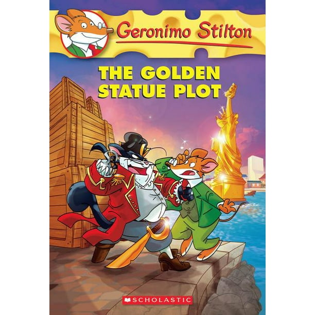 Geronimo Stilton The Golden Statue Plot Geronimo Stilton 55 55 Series 55 Paperback Walmart Com
