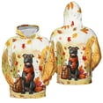 thumbnail image 3 of Welcome Fall Pitbull Enjoys School Time Autumn Fall Leaves All Over Print 3D Hoodie Unisex Merch Hoodies Terrier Dog Lover - 02013, 3 of 6