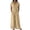*Khaki, variant on VBVC Women's Short Sleeve Wide Leg Jumpsuit , Belted Button Down Romper For Women , Ladies' Casual Shirt Style One Piece Outfit with Pockets,Black,S-2XL