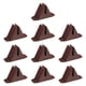 thumbnail image 4 of 10 pies de valla antideslizantes para perros, soporte para puerta de interior, puerta triangular para perros marrón, 4 of 9