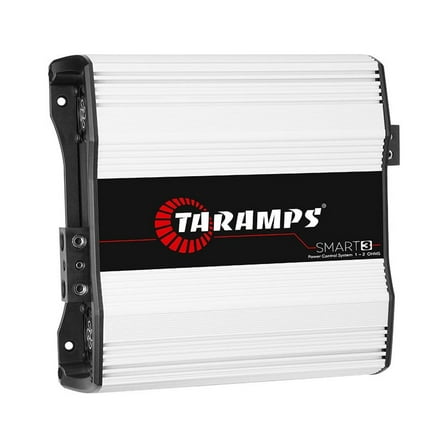 Taramps Smart 3 Class D 3000 Watt 1 to 2 Ohms Automotive Sound Systems Amplifier White/ Black