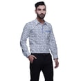 thumbnail image 3 of BESTMAN Long Sleeve Spread CollarShirtsFor Men Cotton Button DownShirts, 3 of 5