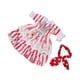 thumbnail image 2 of 1:6 BJD Muñeca Lolita Vestido Cosplay para Niños Ropa DIY Haz tu propio vestido para rojo, 2 of 9