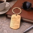 thumbnail image 2 of Affirmation Keychain, 2PC Little Reminders You Are Enough Engraved Key Rings, Inspirational Positive Gifts for Women Men Friends, Rose Gold, 2 of 5