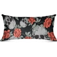 thumbnail image 4 of GZHJMY Skull Standard Pillowcase Super Soft Cozy Plush Pillow Case with Zipper for Sofa Bed Couch, 20 x 26 Inch, 4 of 7