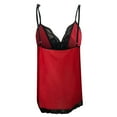 thumbnail image 3 of FRSASU Pajamas for Women omen'S Lace Pajama Suspender Suit Red 4(S), 3 of 4