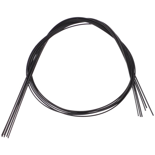 MOVTOTOP 6Pcs Animal Crafts Whiskers Set for Needle Felting Projects Black Nylon Straight Realistic Stage Performances