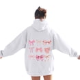 thumbnail image 5 of VISALY Hoodies Pullover Graphic Sweatshirts Sweatshirt for Women Trendy Hoodie Long Sleeve Preppy Clothes Casual Lightweight Womens Hoodies Pullover Soft Sweaters Sweaters Soft Sweaters White S, 5 of 5