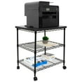 thumbnail image 6 of Mount-It! Three-Tier Large Printer Cart with Wheels, 6 of 9
