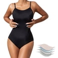 thumbnail image 4 of MSJUHEG Halter Swimwear,Swim Suits for Women 2025,Swimwear Monokinis,Push Up Swimsuits for Women,Push Up Bathing Suits for Women,Monokini Swimsuits for Women,Women's One-piece Swimsuits Black M, 4 of 8