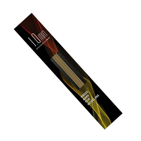 8Pcs DIY Projects Bars Lead-Free Brass Bars for 3G Model Gundam Models Building Repair, 1.0mm