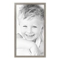 thumbnail image 2 of ArtToFrames 21" x 38" Silver Picture Frame, 21x38 inch Silver MDF Poster Frame (WOM-4642), 4 Pack, 2 of 7