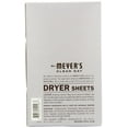 thumbnail image 2 of Mrs. Meyers M61 14148 80-Count Dryer Sheets, 2 of 2
