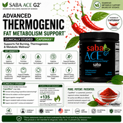 Saba ACE G2 Weight Management Dietary Supplement, 60 Capsules