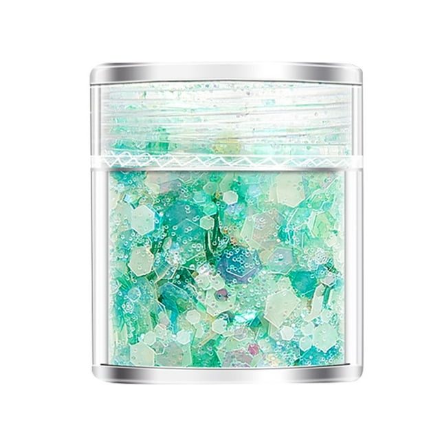 WIFKLSIIPG Paillettes Phosphorescentes, Paillettes Lumineuses Holographiques