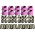 thumbnail image 3 of 150 Piezas Consumibles de la Antorcha del Cortador de Plasma Kit de Tazas de Boquillas de, 3 of 7