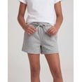 thumbnail image 3 of Real Essentials 3 Pack: Girls Fleece Lounge Shorts Sweat Athletic Casual Soft Comfy with Pockets Cozy Loungewear, 3 of 5