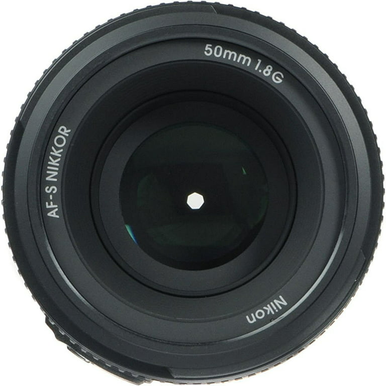 Nikon AF-S Nikkor 50mm f/1.8G Fixed Focal Length Lens - Walmart.com
