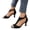 Black, variant on Heel Summer Hallux Valgus High Heels Shoes Open Toe Stiletto Heeled Sandals for Women , Comfortable Cushioned Arch Support Design for Summer Going Out Shoes